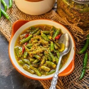 Green Mirchi Pickle